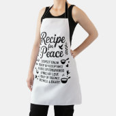 Grappige Recept Citaat Keuken Rust, Acceptatie & L Schort (Insitu)