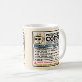 Grappige recepten RX koffie aanpasbare mok (Voorkant rechts)