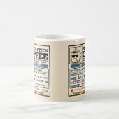 Grappige recepten RX koffie aanpasbare mok (Center)