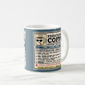 Grappige recepten RX koffie aanpasbare mok (Voorkant rechts)