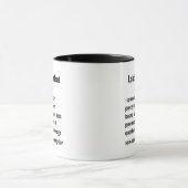 Grappige receptiegeschenken definities  mok (Midden)