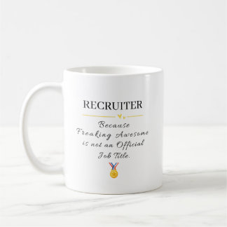 Grappige Recruiter Vet Cool Koffiemok