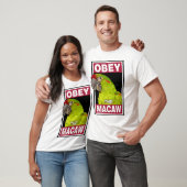 Grappige Red Fronted Macaw Parrot - Vogelkunst T-shirt (Unisex)