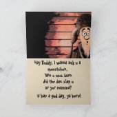 Grappige Redneck Cartoon verjaardag Kaart (Binnen)