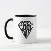 Grappige Reel Cool Dad Mok | Koele Vaderdag Koffie (Links)