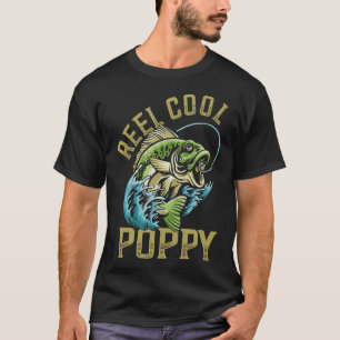 Grappige Reel Cool Klaproos Visliefhebber Cadeau V T-shirt