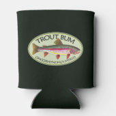 Grappige regenboogforel Bum Gevist Blikjeskoeler (Achterkant)