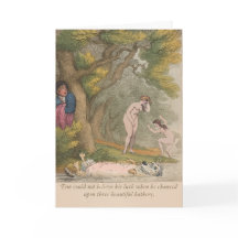 Grappige Regency Style Teckel Blank