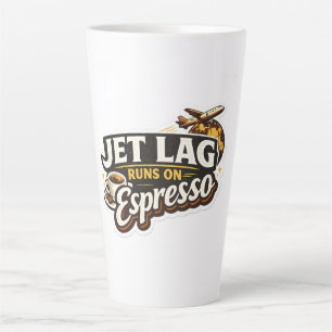 Grappige Reis Koffie Liefhebber Hoed Latte Mok