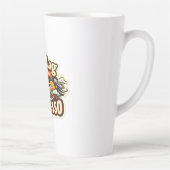 Grappige Reis Koffie Liefhebber Hoed Latte Mok (Rechts)