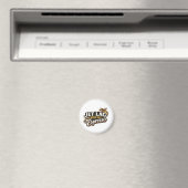 Grappige Reis Koffie Liefhebber Hoed Magneet (Insitu (Vaatwasser))