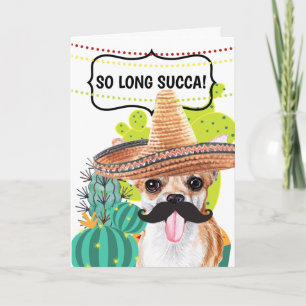 Grappige reis zo lang als een Mexicaanse chihuahua Kaart