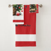 Grappige Rendier Badhanddoekenset Bad Handdoek (Insitu)