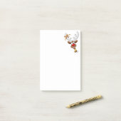 Grappige rendier gluurde Kerstmis meme Post-it® Notes (Op bureau)