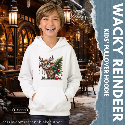Grappige Rendier Kinder Pullover Trui