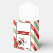 Grappige rendier poep kerstcadeau gunst bedankdoosjes (Geopend)