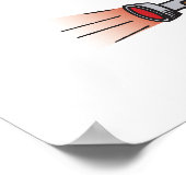 grappige rendierwannabe poster (Hoek)