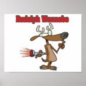 grappige rendierwannabe poster (Voorkant)