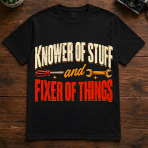 Grappige Reparateur van Dingen Klusjesman T-Shirt