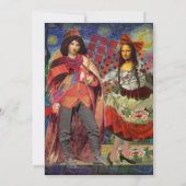 Grappige repetitie diner uitnodiging (Achterkant)