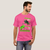 Grappige reptiel kameleon t-shirt (Voorkant volledig)
