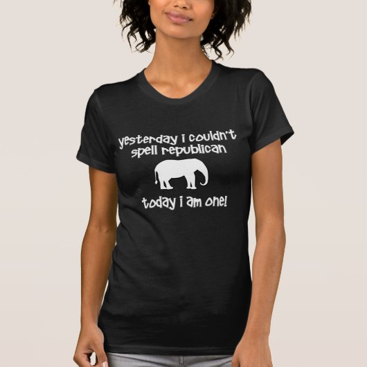 grappige republikein t-shirt (Voorkant)