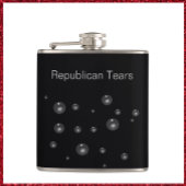 Grappige Republikeinse Tears Flask Heupfles