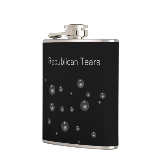 Grappige Republikeinse Tears Flask Heupfles (Links)