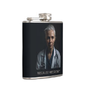 Grappige Resident Doctor Foto Heupfles (Rechts)