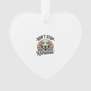 Grappige Retriever Hond Vintage Gravure Grafische Ornament