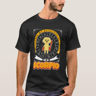 Grappige Retriever Schorpioen Patroon Voor Een Hon T-shirt