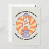 Grappige Retro 70'er jaren  Briefkaart (Voorkant / Achterkant)