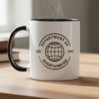 Grappige Retro Afdeling Overdenken Introvert