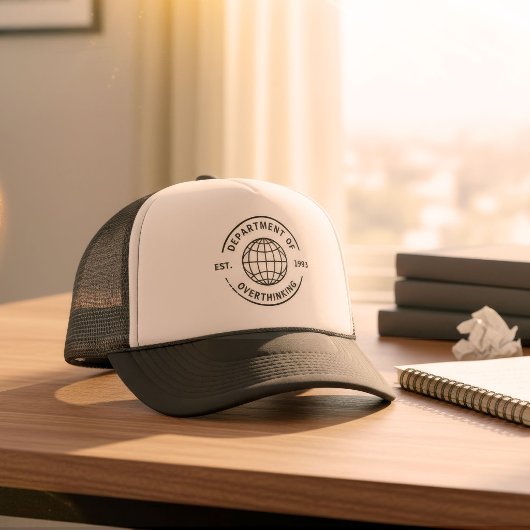 Grappige Retro Afdeling Overdenken Introvert Trucker Pet