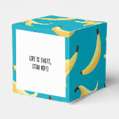 Grappige Retro Banaan Feest Artikelen Grappen Bewe Bedankdoosjes (Achterkant)