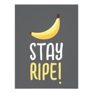 Grappige Retro Banaan Feest Artikelen Grappen Bewe Foto Afdruk