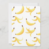Grappige Retro Banaan Feest Artikelen Grappen Bewe Kaart (Achterkant)