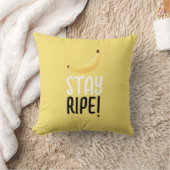 Grappige Retro Banaan Feest Artikelen Grappen Bewe Kussen (Deken)