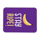 Grappige Retro Banaan Feest Artikelen Grappen Bewe Magneet (Horizontaal)