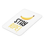 Grappige Retro Banaan Feest Artikelen Grappen Bewe Magneet (Linkerzijde)