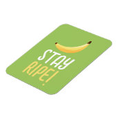 Grappige Retro Banaan Feest Artikelen Grappen Bewe Magneet (Linkerzijde)