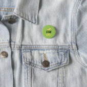 Grappige Retro Banaan Feest Artikelen Grappen Bewe Ronde Button 3,2 Cm (In situ)
