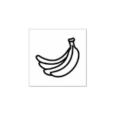Grappige Retro Banaan Feest Artikelen Grappen Bewe Rubberstempel (Afrduk)