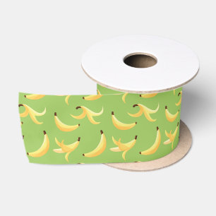 Grappige Retro Banaan Feest Artikelen Grappen Bewe Satijnen Lint