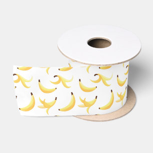Grappige Retro Banaan Feest Artikelen Grappen Bewe Satijnen Lint
