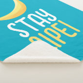 Grappige Retro Banaan Feest Artikelen Grappen Bewe Sherpa Deken (3/4)