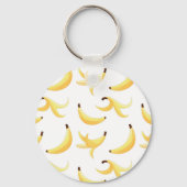 Grappige Retro Banaan Feest Artikelen Grappen Bewe Sleutelhanger (Achterkant)