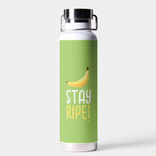 Grappige Retro Banaan Feest Artikelen Woordspeling Waterfles