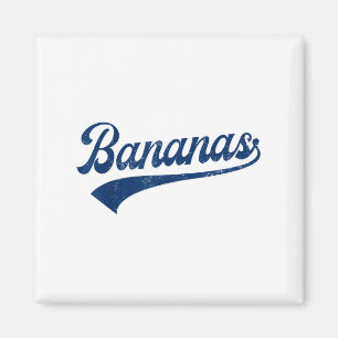 Grappige Retro Bananen Shirten Schattigee Banaan G Magneet