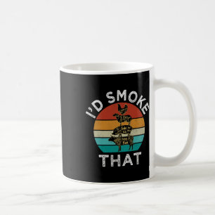 Grappige Retro BBQ Party Smoker Chef Pap Gift Ik z Koffiemok